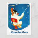 Recherche de de bonhomme neige cartes postales Vintage