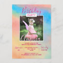 Recherche de arc en ciel 11x16 invitations Mignon