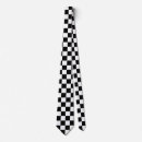 Recherche de damier cravates Blanc