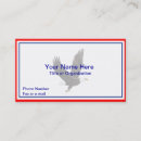 Recherche de aigle patriotique cartes visite Aigle chauve américain