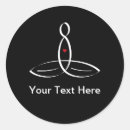 Recherche de yoga autocollants Paix