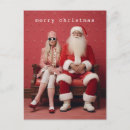 Recherche de santa claus cartes postales Capricieux