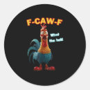 Recherche de humour de poulet autocollants Oiseau