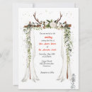 Recherche de rouge 16x22 invitations Fleurs