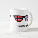 Recherche de norvégien tasses Drapeau