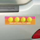 Recherche de boule voiture autocollants Tennis