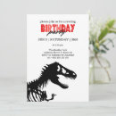 Recherche de t rex invitations Simple