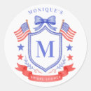 Recherche de lavage autocollants Monogramme