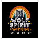 Recherche de loup de nuit posters Pleine lune
