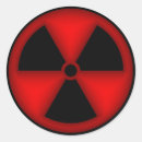 Recherche de énergie nucléaire autocollants Rayonnement