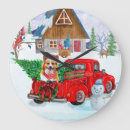 Recherche de corgi horloges Noël
