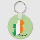 Recherche de drapeaux irlandais porteclés Orange