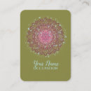 Recherche de mandala vert cartes visite Rose