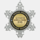 Recherche de anniversaire 2 ornements Élégant