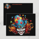 Recherche de halloween clowns cartes postales Joker