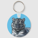 Recherche de tigre de bébé porteclés Jungle