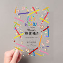Recherche de crayon couleur invitations Crayons de couleur