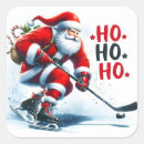Recherche de hockey père noël autocollants Vacances