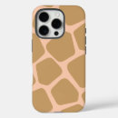 Recherche de motif de girafe iphone coques Élégant