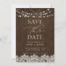 Recherche de rustic save the dates Pays