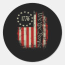Recherche de révolutionnaire ronds autocollants Patriotique