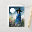 Recherche de pleine lune cartes postales Aquarelle