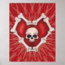 Recherche de coeur rouge posters Rouge et blanc