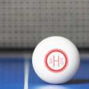 Recherche de lettre balles ping pong Monogramme
