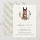 Recherche de derby party invitations Course à cheval derby