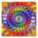 Recherche de fractale spirale posters Abstrait