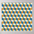 Recherche de illusion géométrique posters Illustration