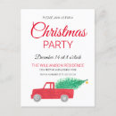 Recherche de red vintage truck invitations Aquarelle
