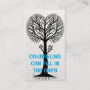 Recherche de forme de coeur cartes visite Arbre