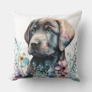 Recherche de chiot labrador coussins Fleurs