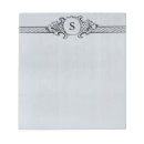 Recherche de wedding blocsnotes Monogramme