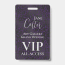 Recherche de pass concert badge badges pvc Invités