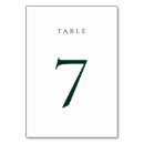 Recherche de hiver mariage table cartes Minimaliste