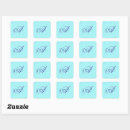 Recherche de lettre monogramme autocollants Calligraphie
