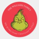 Recherche de noël rétro autocollants Gris vintage rétro