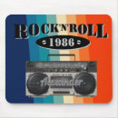 Recherche de musique rock tapis souris Rétro