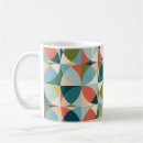 Recherche de motif circulaire tasses Arrière plan