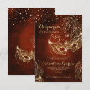 Recherche de masque de gras invitations Parties scintillant quinceañera