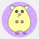 Recherche de hamsters autocollants Fille