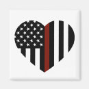 Recherche de pompier magnets Drapeau américain