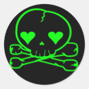 Recherche de crâne kawaii autocollants Goth