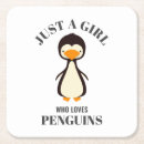 Recherche de pingouin dessous de verres Fille