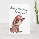 Recherche de chien nouvel an cartes Joyeuses fêtes