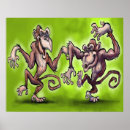 Recherche de monkeys posters Humor