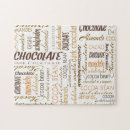 Recherche de brun chocolat puzzles Nourriture