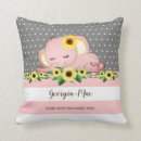 Recherche de éléphant doux coussins Rose